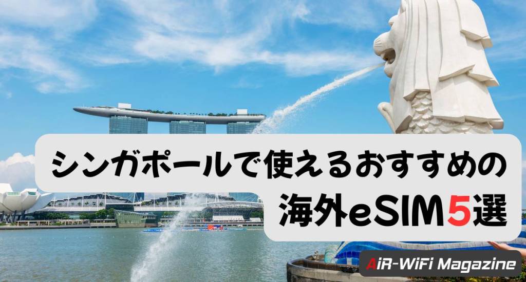 singapole esim