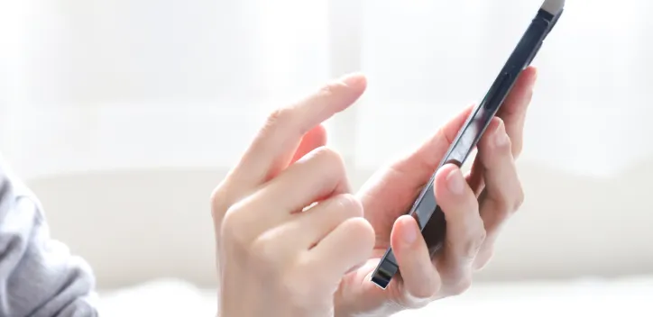 スマホの操作